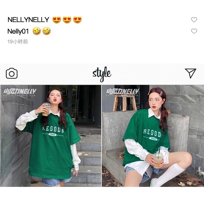 Áo phông nelly heybig sale  regods