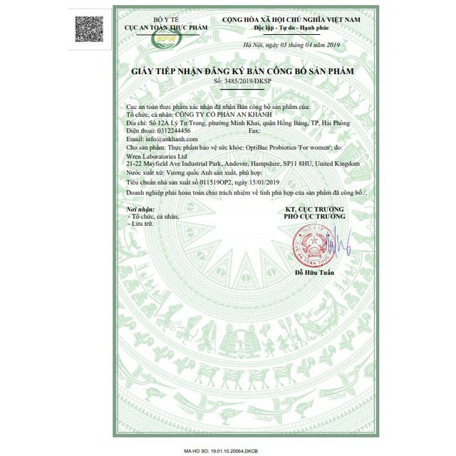 Men vi sinh Optibac For Women tím 30 viên bổ sung lợi khuẩn phụ khoa, tăng đề kháng, giảm viêm đường tiết niệu