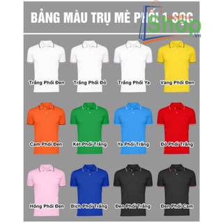 Áo thun polo 4 chiều đồng phục chất đẹp