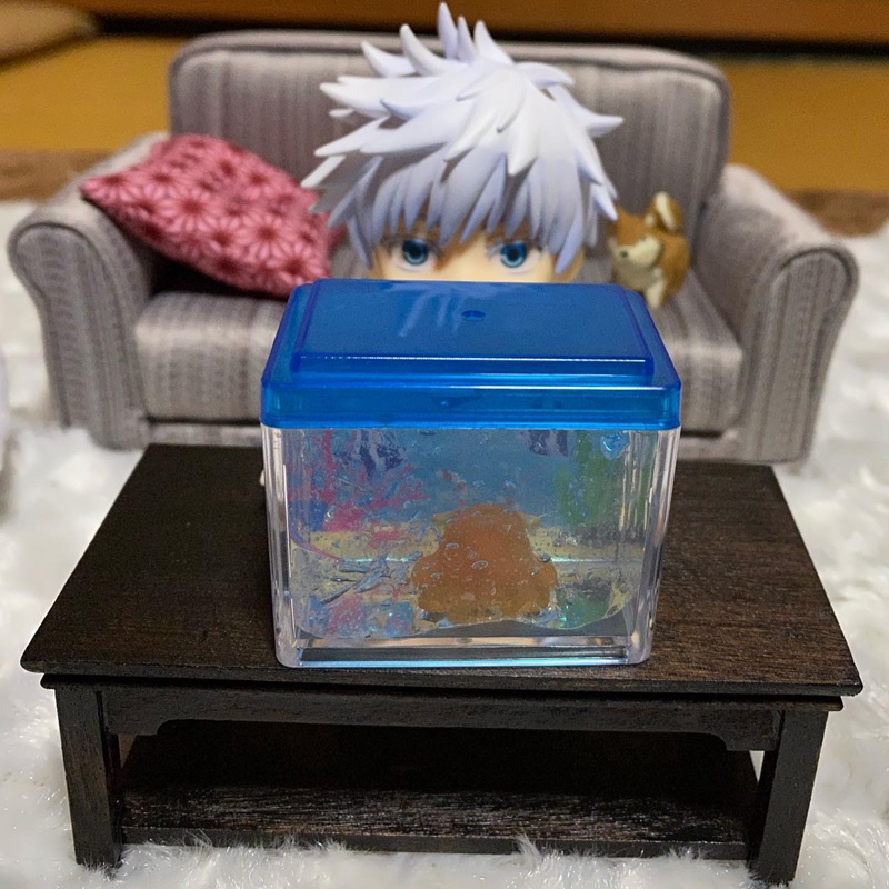 Đồ Chơi Mô Hình Bể Cá Mini 2 Sinh Vật Biển / Cá Voi / Cá Voi / Bạch Tuộc Cho Bé