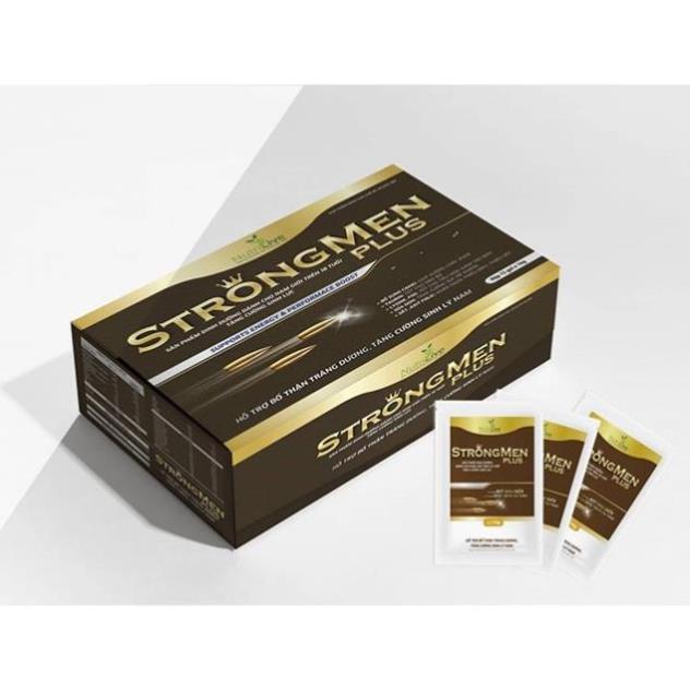 COMBO 5 Hộp Tăng Cường Sinh Lý Nam STRONG MEN PLUS, Hỗ Trợ Nam Giới Hết Xuất Tinh Sớm,  Yếu Sinh Lý