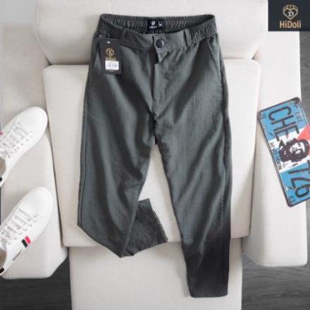 Quần dài nam, quần thể thao nam chất liệu gió giãn cao cấp  có túi sau - 199X Fashion