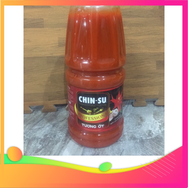 Giá rẻ nhất Tương Ớt ChinSu - Professional ( 2Kg ) - Chai Lớn Tiết Kiệm Hơn
