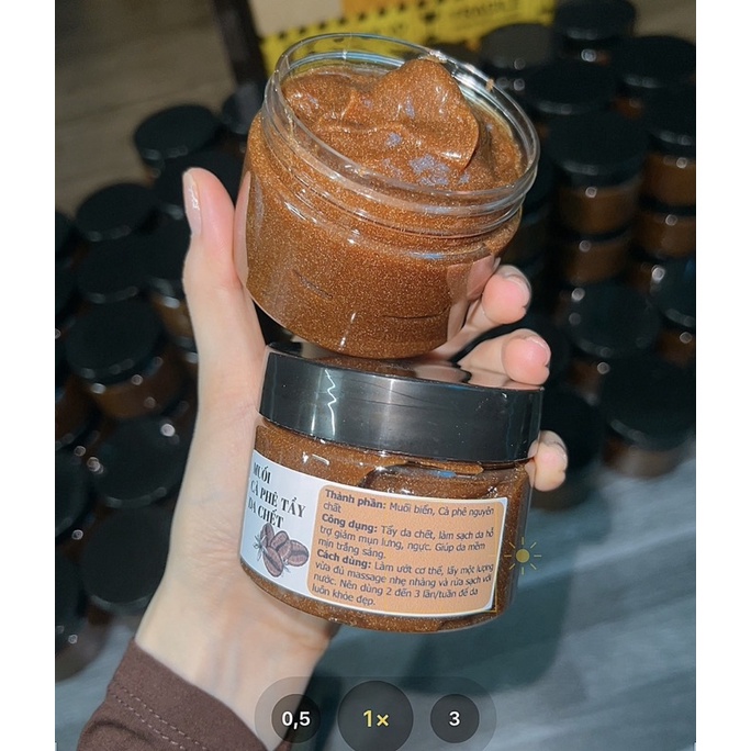 Tẩy Tế Bào Chết Cà Phê Hàng Chuẩn