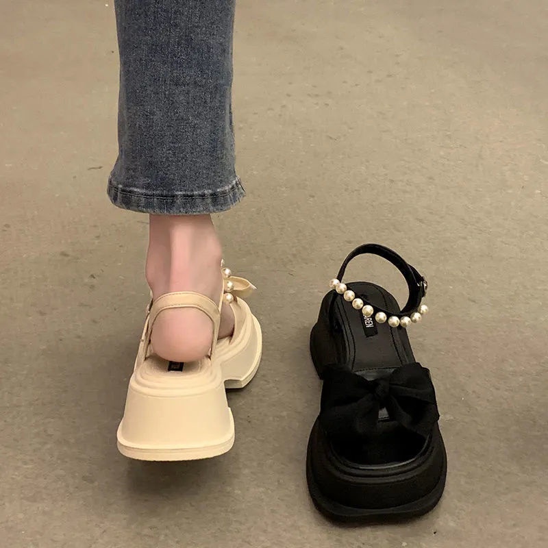 Giày Sandal Đế Dày Chống Trượt Thời Trang Mùa Hè