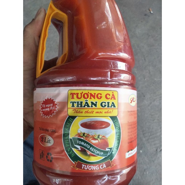 Giá rẻ nhất Tương cà Thân Gia can 2 lít
