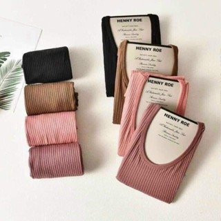  Bộ len tăm giữ nhiệt áo len nữ bộ quần áo thu đông nữ,bộ ngủ dài tay HENNY ROE BLT140 