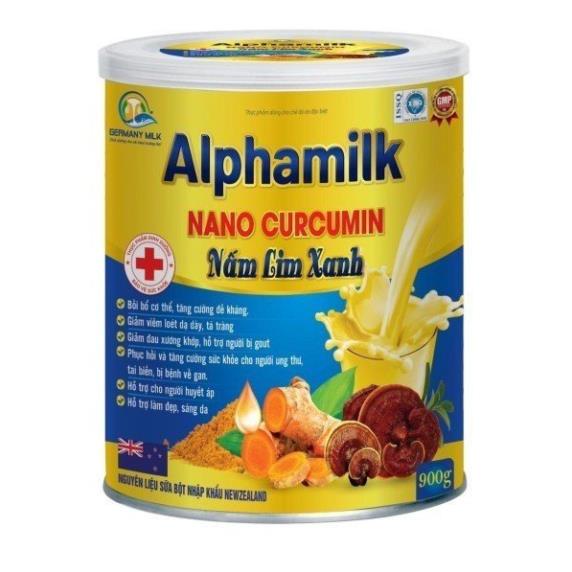 Sữa Alpahmilk Nano curcumin Nấm Lim Xanh