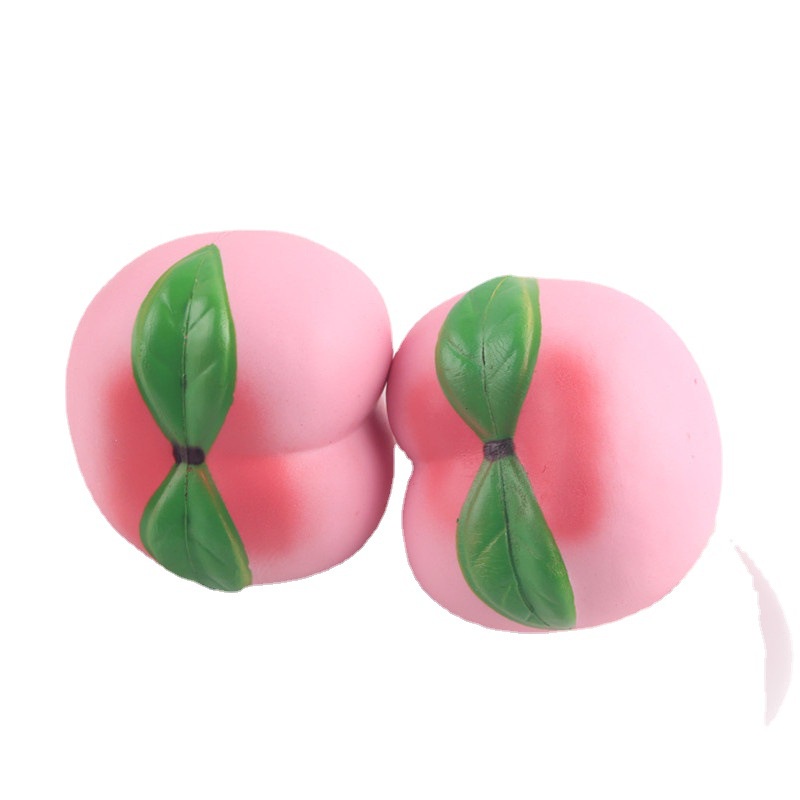 Squishy chậm tăng mềm mại hình quả đào dễ thương