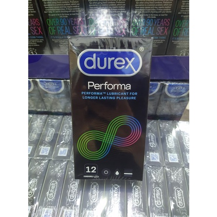 Bao cao su Durex performa hộp 12 cái Extaste