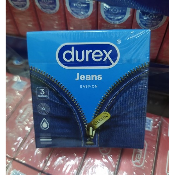 Bao cao su Durex jeans hộp 3 cái Extaste