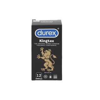 Bao cao su Durex kingtex hộp 12 cái Extaste