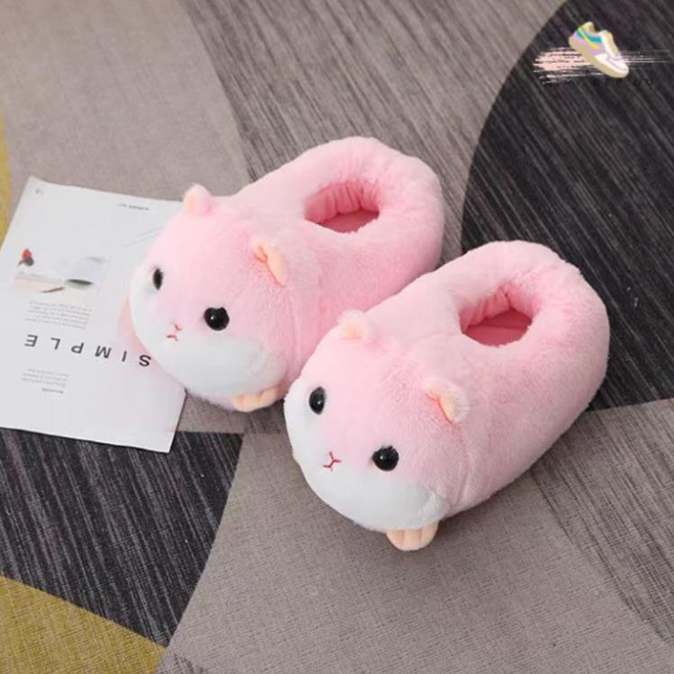 Dép Bông Đi Trong Nhà Mùa Đông Hình Chú Chuột  Dễ Thương Ấm Áp Chống Trượt 2022