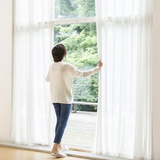 Rèm Voan Trắng Trơn,Rèm Ren Trơn Mềm Mịn, Rèm Cửa Vải Voan Đẹp