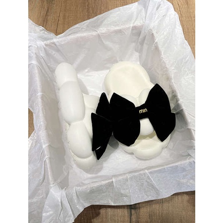 Dép Đi Trong Nhà Đế Xốp EVA Dày Đính Nơ Dễ Thương Thời Trang Mùa Hè 2023