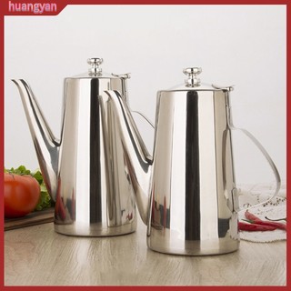 HY| Ấm nước inox miệng dài 1.5/ 2l dùng trong nhà bếp