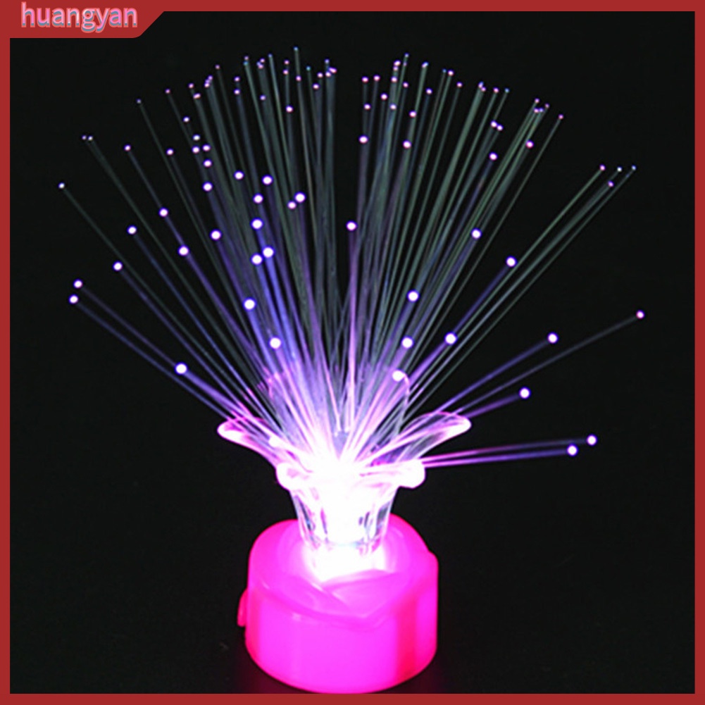 HY| Đèn ngủ LED sợi quang nhiều màu sắc đẹp mắt trang trí nhà cửa / tiệc cho bé