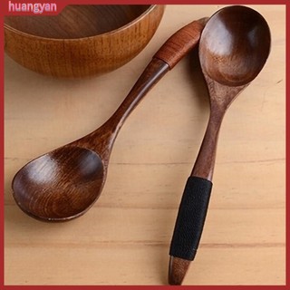 HY| Muỗng Gỗ Cán Dài 17cm Tiện Dụng Cho Nhà Bếp