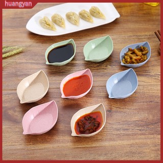 Hy| đĩa đựng nước chấm hình chiếc lá sáng tạo