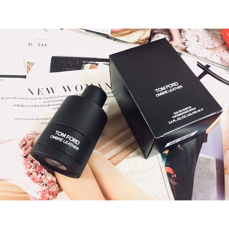 Nước hoa nam cao cấp chính hãng Tom Ford Om.bre Lea.ther, dầu thơm lâu mẫu thử 100ml hương thơm nam tính sang trọng D23
