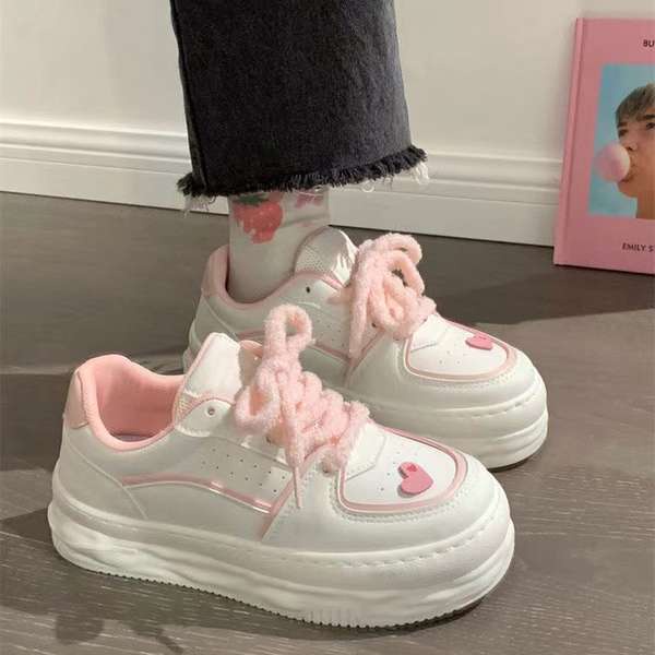 Giày Sneaker Đế Dày Thời Trang 2023 Dễ Thương Cho Học Sinh