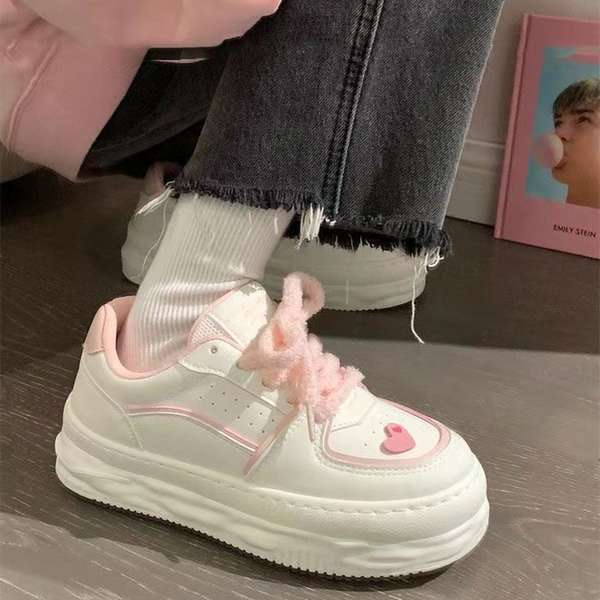Giày Sneaker Đế Dày Thời Trang 2023 Dễ Thương Cho Học Sinh