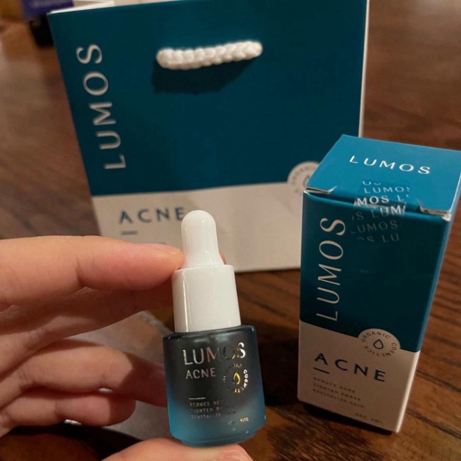 (Mẫu mới 2022 kèm túi) Serum Mụn Lumos acne 5ml chính hãng 100% công ty