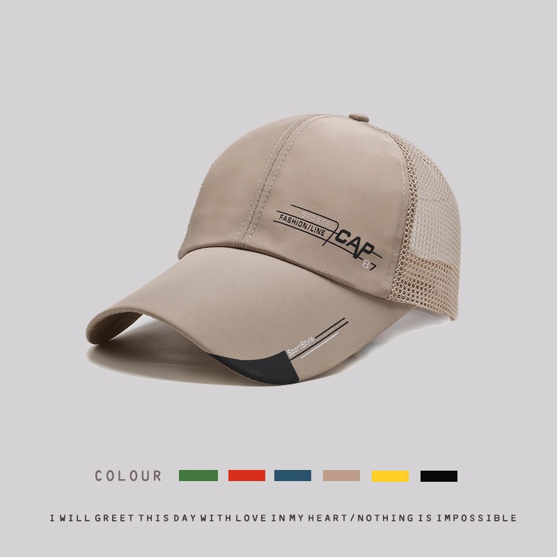 Mũ Lưỡi Trai Phối Lưới Chống Nắng Nam Nữ Thể Thao Sport Cap87 P2356