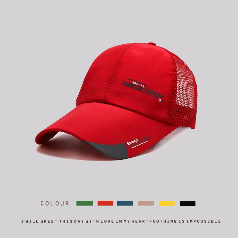 Mũ Lưỡi Trai Phối Lưới Chống Nắng Nam Nữ Thể Thao Sport Cap87 P2356