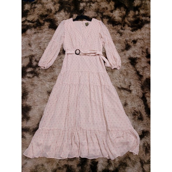 Đầm maxi voal hiệu Taylor