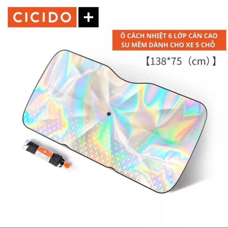 Ô che nắng CICIDO chính hãng VM165 cho xe 4 chỗ, 5 chỗ, xe 7 chỗ, SUV