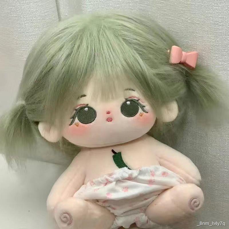 👶Cotton Doll 20 cm Cotton Doll Doll Girl Doll No Thuộc tính có thể thay đổi Búp bê sang trọng hình người Quà tặng sinh