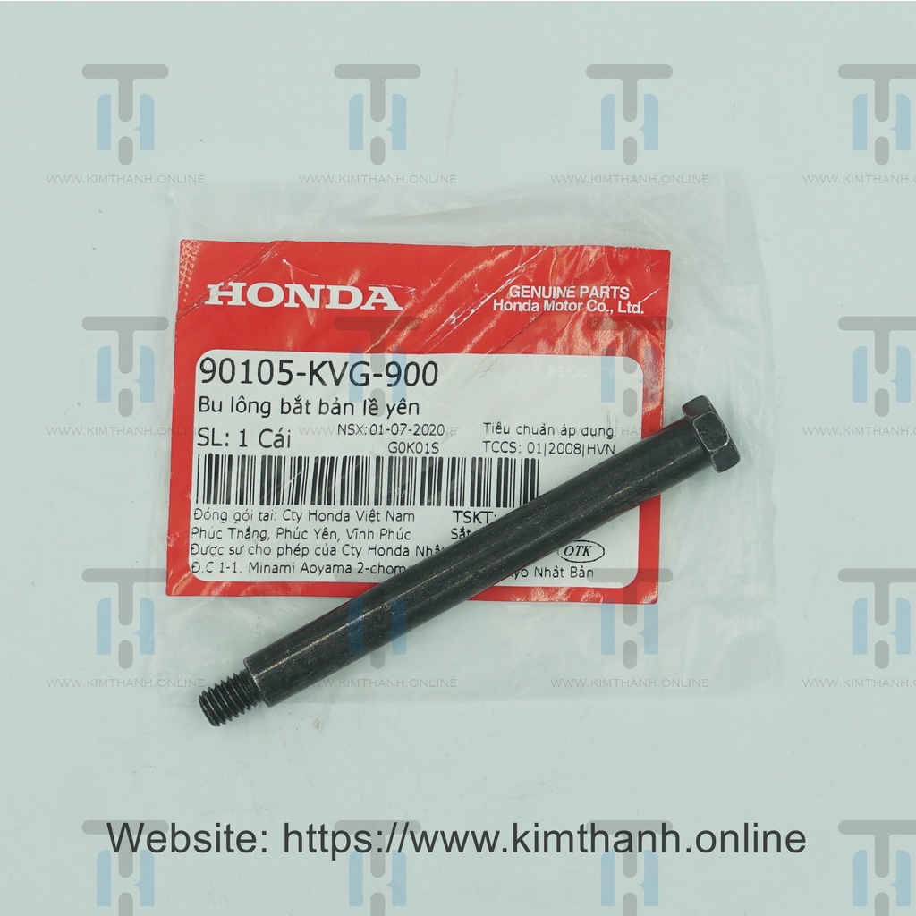 Ốc bắt yên Airblade 2010 Honda VN _ 90105KVG900
