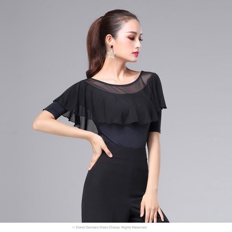 Áo Khoác Khiêu Vũ Nhảy Latin Hiện Đại Màu Trắng 7.25