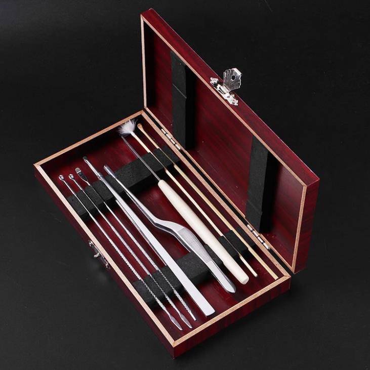 Bộ Lấy Ráy Tai Đa Năng 8 Món Chuyên Dụng Cho Salon - Bộ Ngoáy Ráy Tai 8 Món VLD36