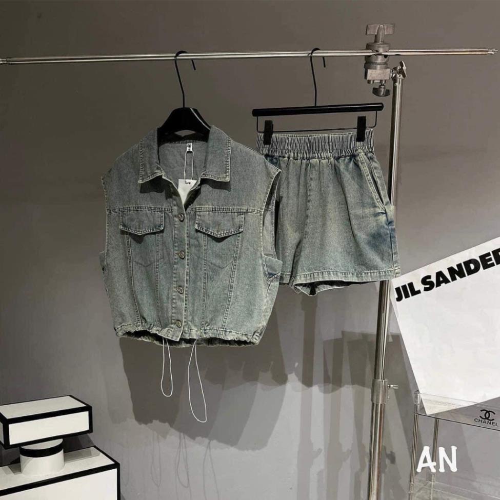 KBKH SET JEAN ĐÙI SÁT NÁCH CHUN GẤU cho nữ