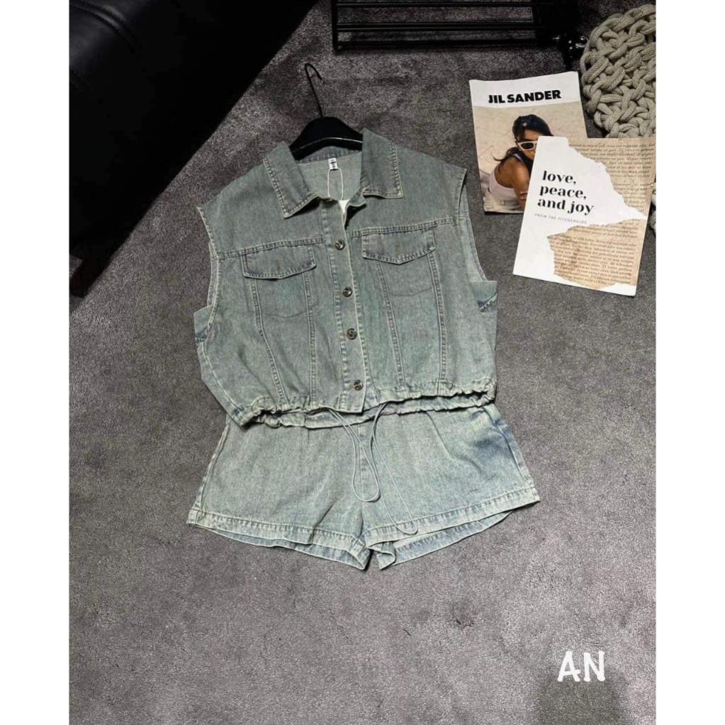 KBKH SET JEAN ĐÙI SÁT NÁCH CHUN GẤU cho nữ