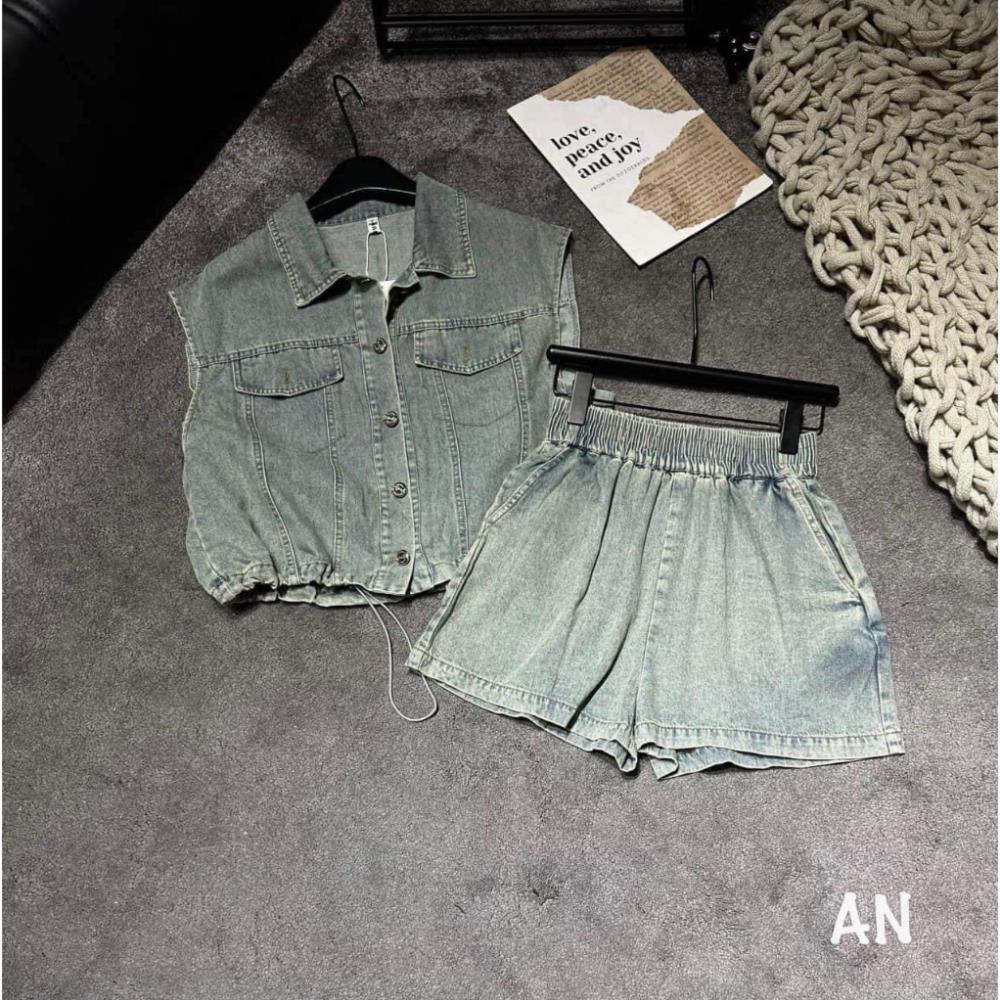 KBKH SET JEAN ĐÙI SÁT NÁCH CHUN GẤU cho nữ