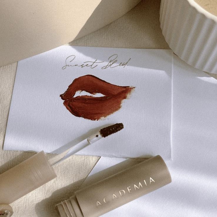 Son kem siêu lì, chuẩn màu, mịn mướt như bơ Merzy Academia Mellow Tint 4g_son_mezy