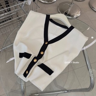 ( 𝙃𝙮𝙮𝙜𝙚 𝙘𝙡𝙤𝙩𝙝𝙞𝙣𝙜 ) Áo len pha viền tay hến