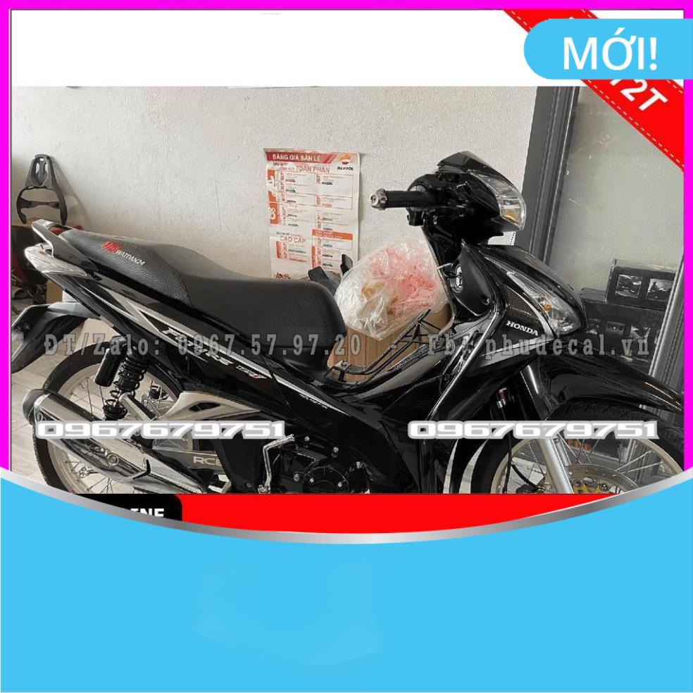 Tem Rời Dán Xe Future 125i đen xám