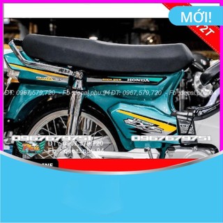 Tem Rời Dán Xe Dream xanh ngọc