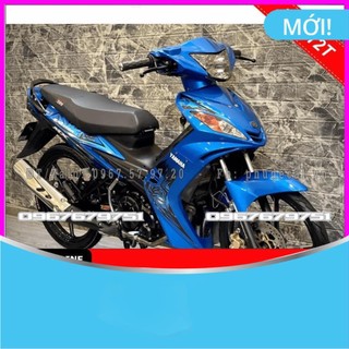 Tem rời dán xe ex 2005-2010 xanh đen mx
