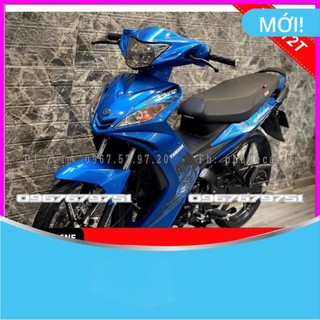 Tem Rời Dán Xe Ex 2005-2010 Xanh đen Mx