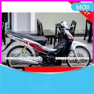 Tem Future 2 Crom Đỏ trắng đen