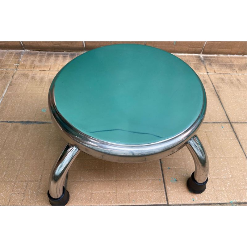 Ghế đẩu Inox Cao 15cm siêu chắc chắn