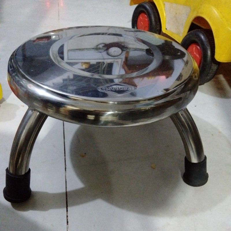 Ghế đẩu Inox Cao 15cm siêu chắc chắn