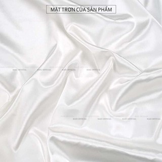 Vải lụa trắng chụp ảnh nail
