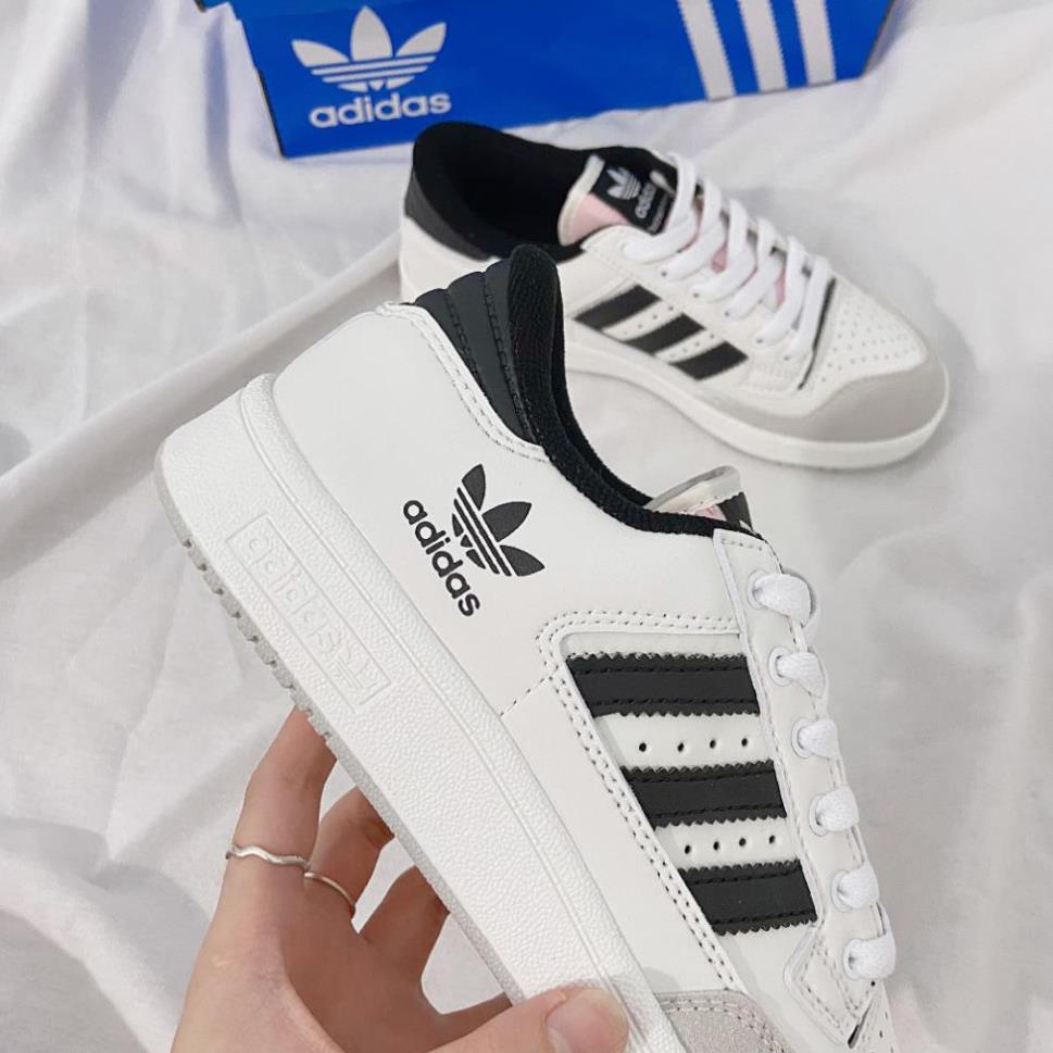 Giày Sneaker_Adidas Forum 84, Giày Thể Thao Nam Nữ_Adidas Forum 84 Cổ Thấp 2 Phối Màu Bản Cao Cấp Full PK,Tặng