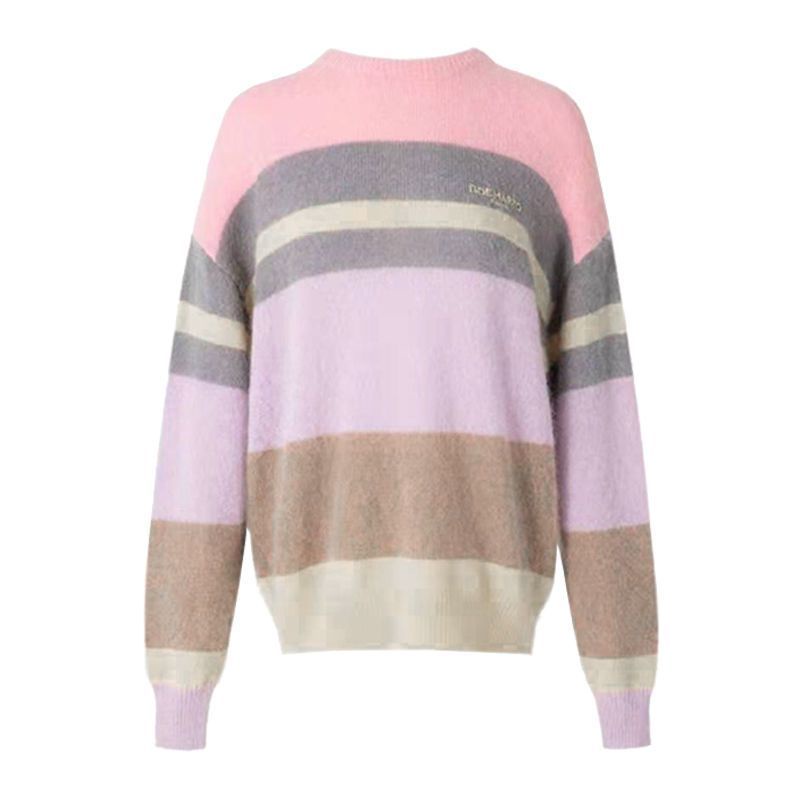 Áo sweater Địch Lệ Nhiệt Ba Dilraba hồng đính gấu bông sau lưng